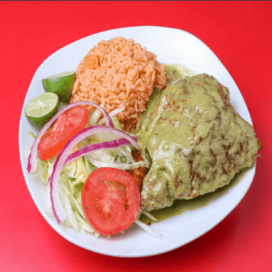 1/4 de Pollo Poblano..