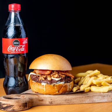 Combo burger crispy