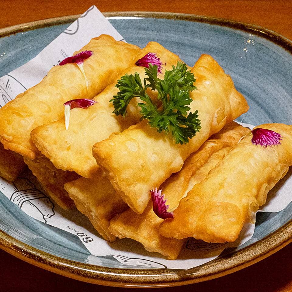 Tequeños de Pulpa de Cangrejo