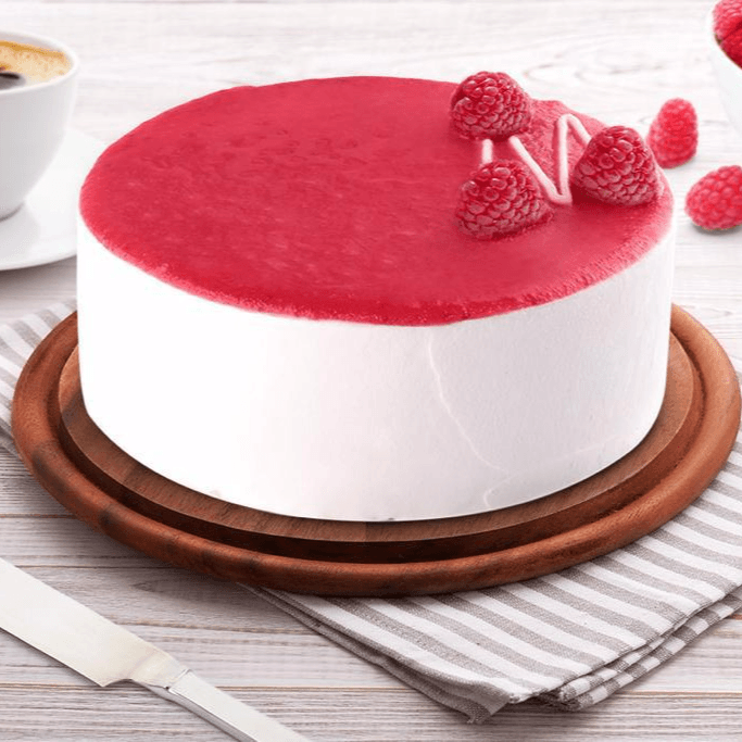 Pastel Helado de Frambuesa