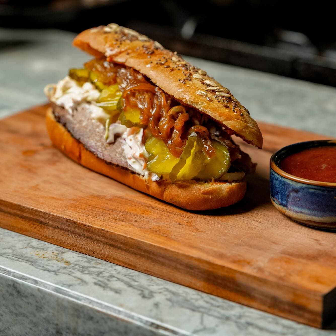 Sandwich de Brisket
