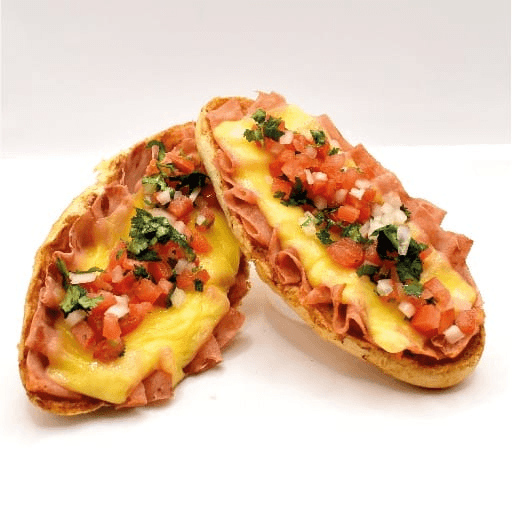 Molletes de Jamón