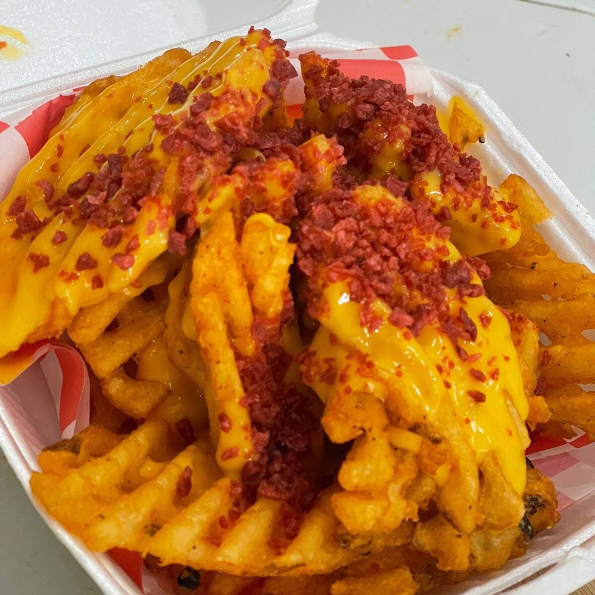 Papas Crisscut Cheese Bacon