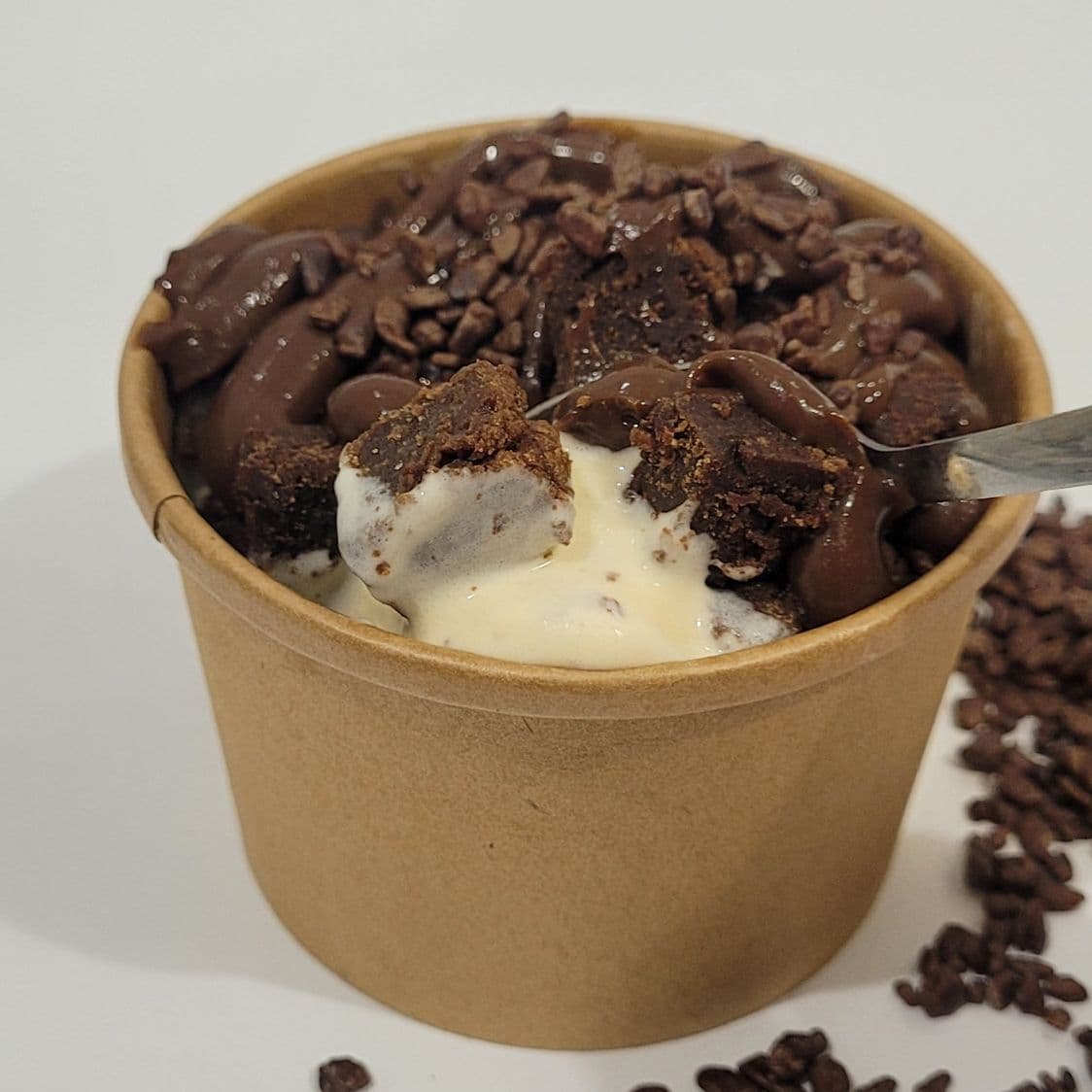 Brownie Helado