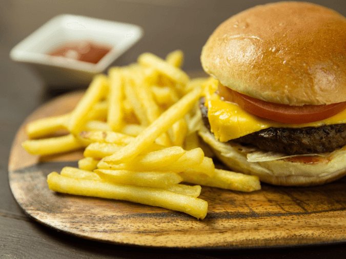 Burguers & salads