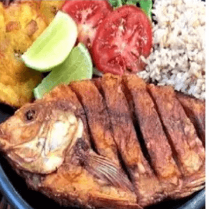Mojarra frita de 400 gr