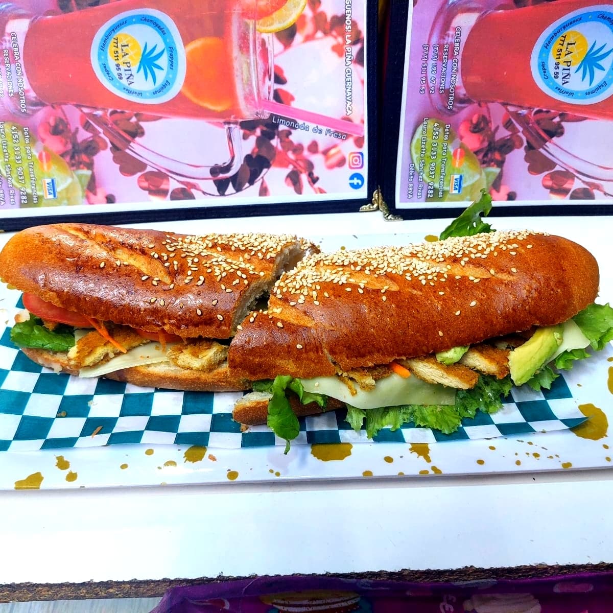 Baguette de Milanesa de Pollo