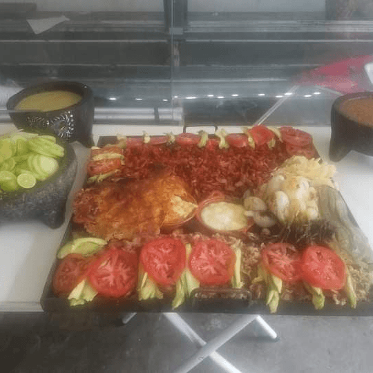 Parrillada mixta.