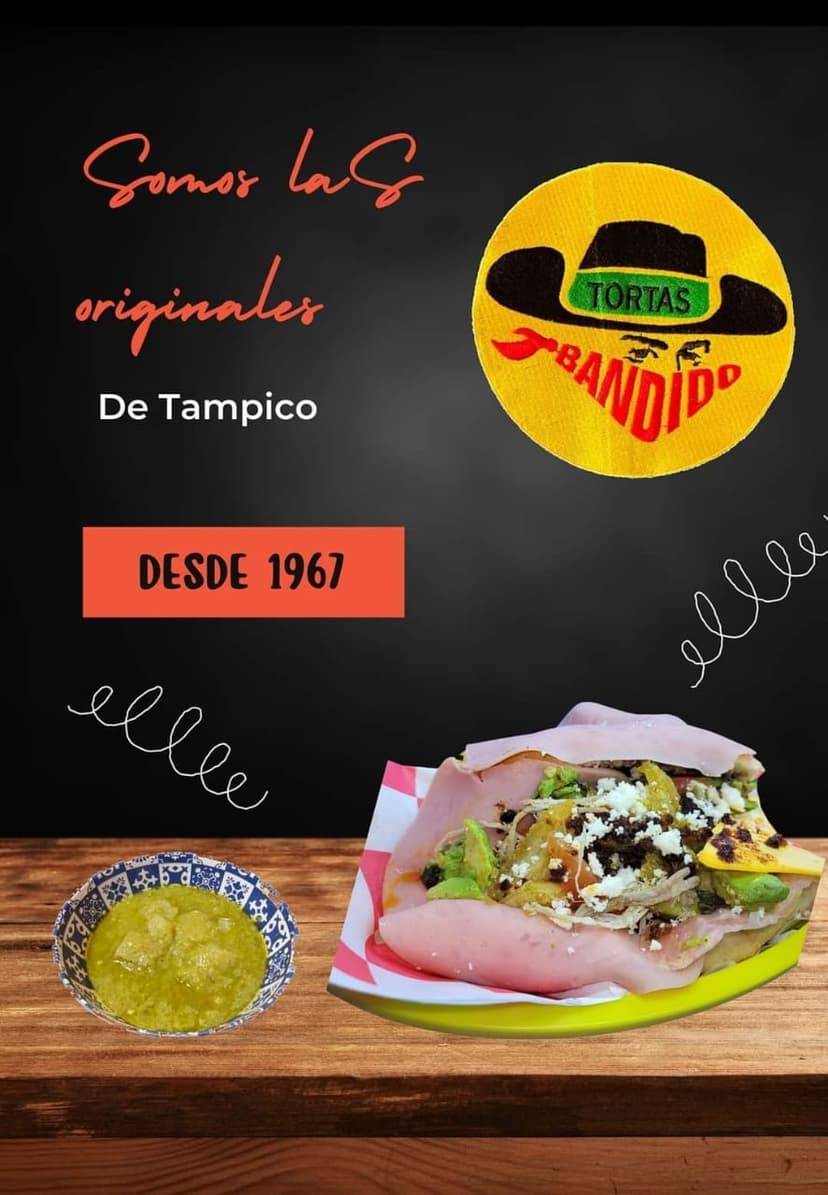 Tortas de la Barda El Bandido
