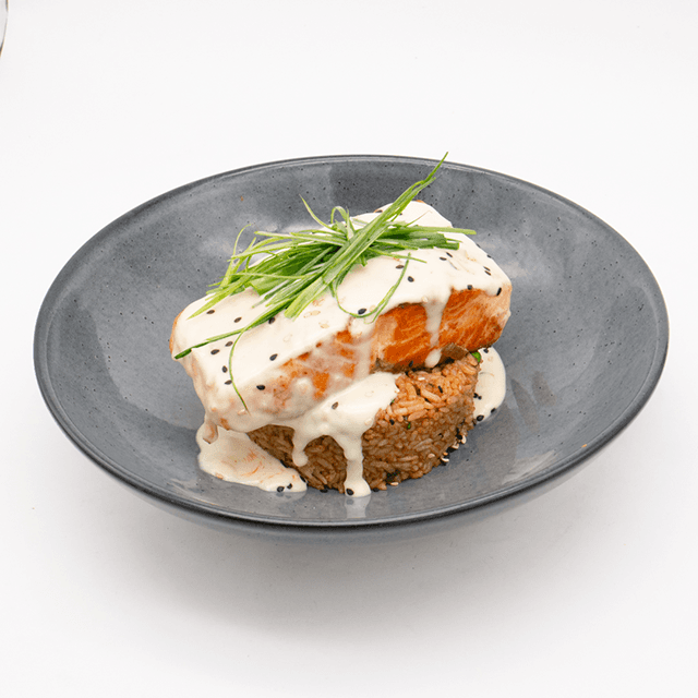 Salmón Al Sake