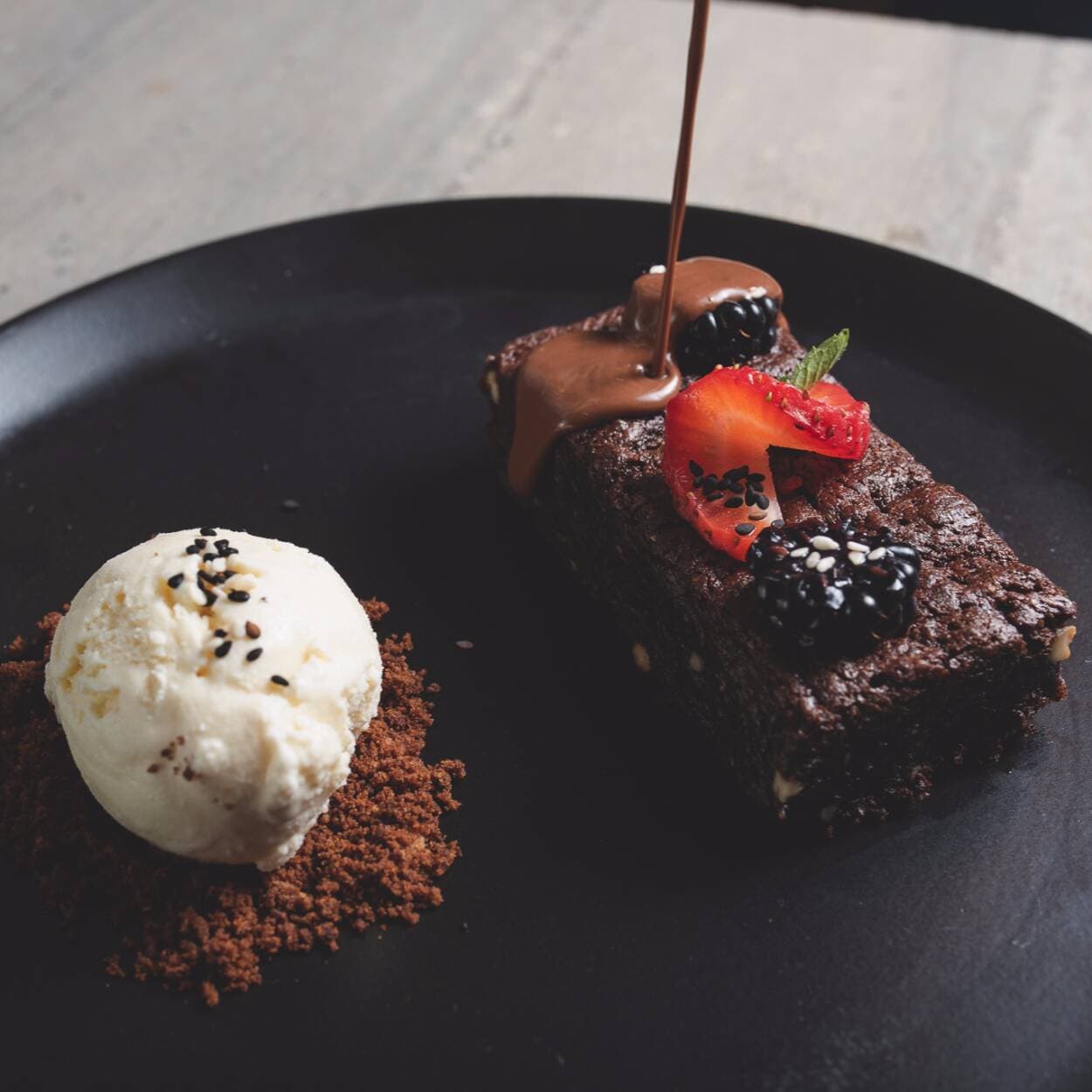 Brownie con Frutos