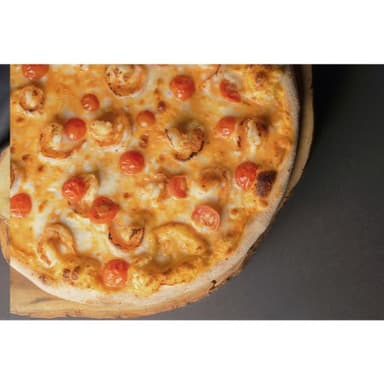 PIZZA GAMBERI MEDIANA.