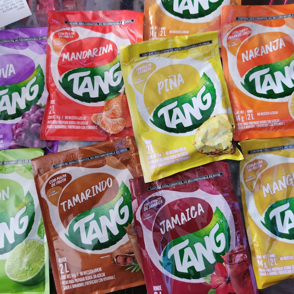 TANG 1 PZA. (SOBRE PARA AGUA)