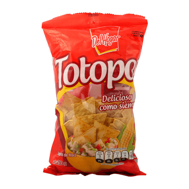 BOLSA DE TOTOPOS 280g