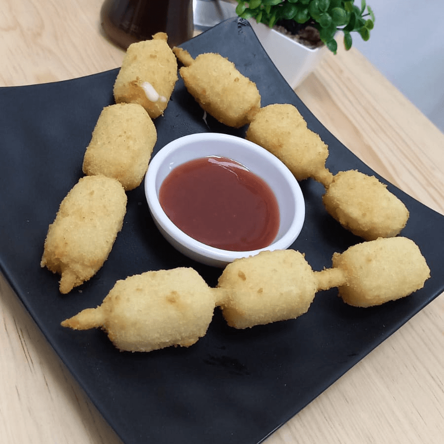 Kushiage de Queso Manchego