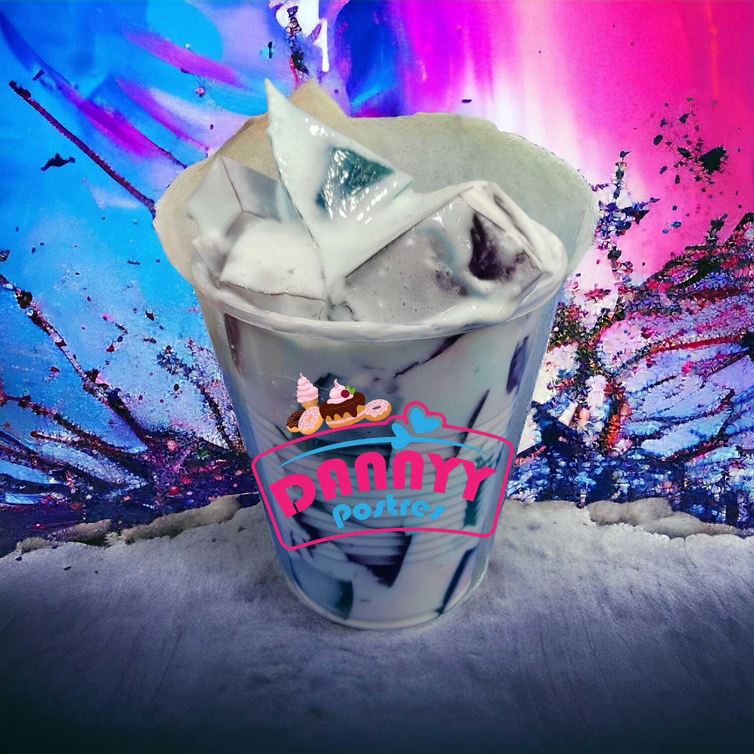 Gelatina de Mora Azul y Uva