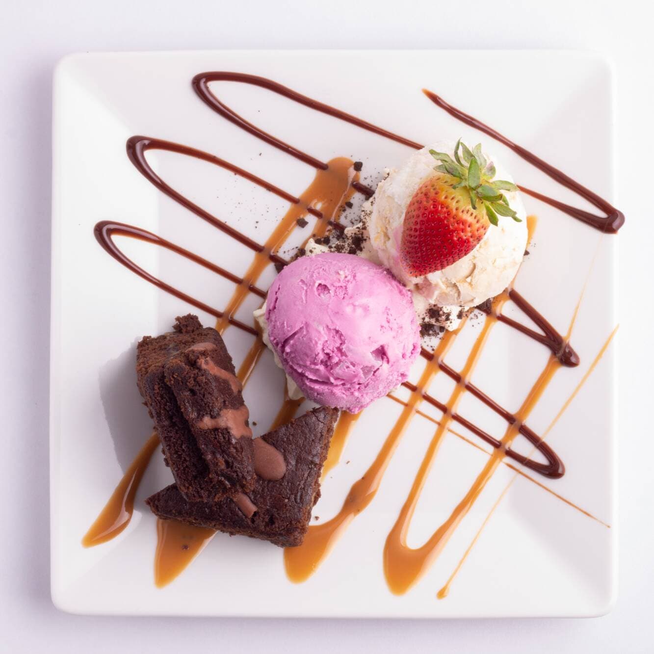 Brownie con Helado