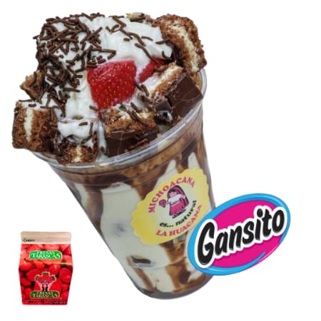 Fresas Congeladas de Cajita Con Gansito
