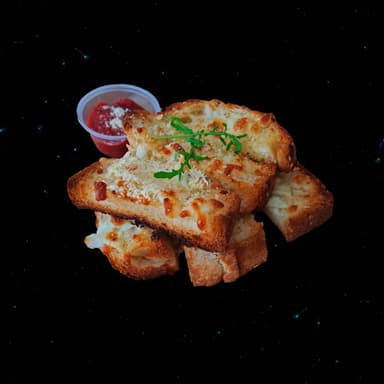 Pan de Ajo Mozzarella Hecho de Masa Madre 6 Piezas