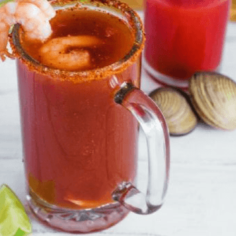 Tarro Michelado con Camarón
