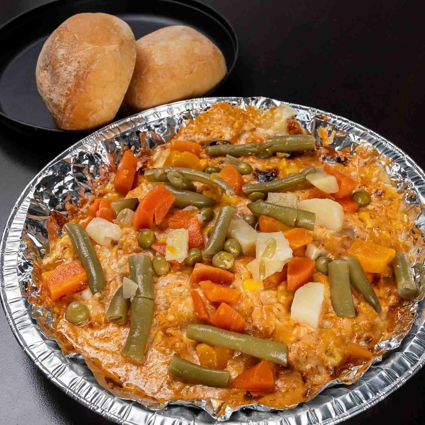 Papa al Horno Vegetariana