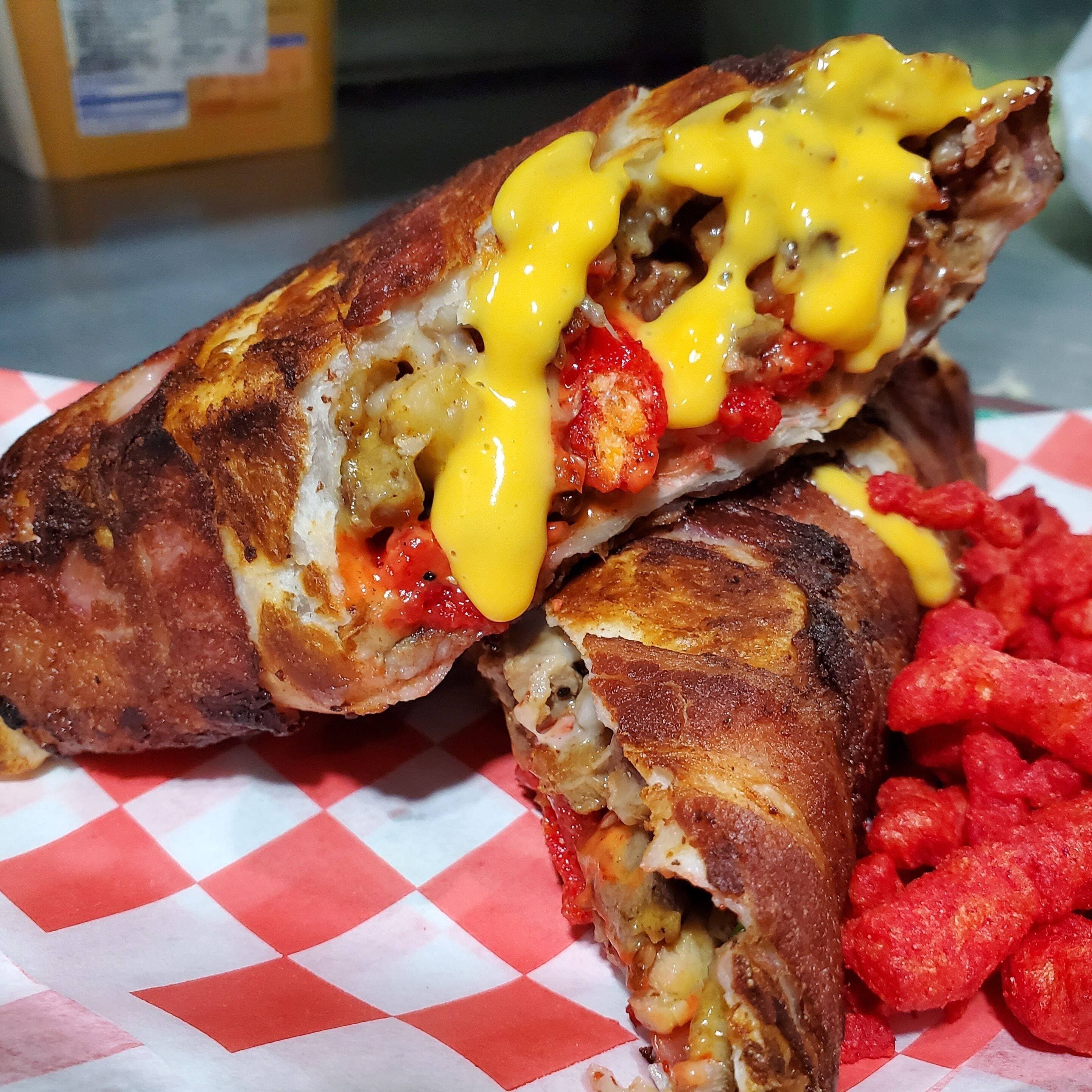 Flamin Cheddar Percheron Tocino