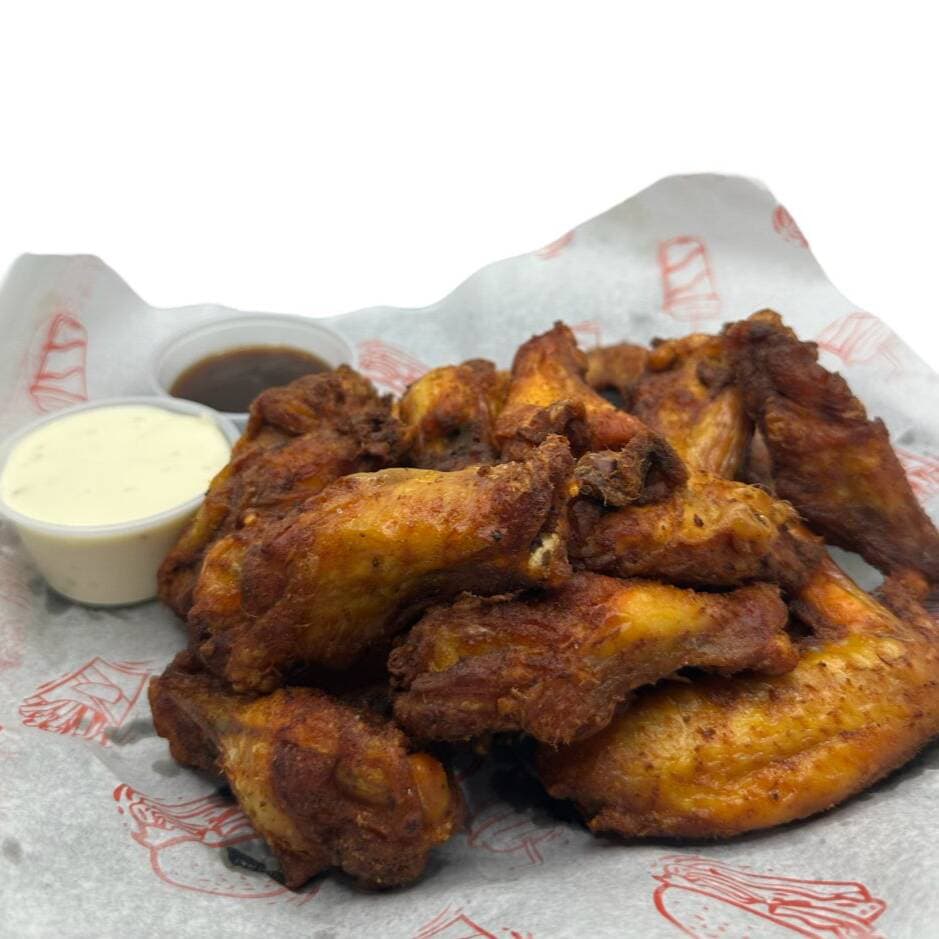 10 Alitas con Una Salsa