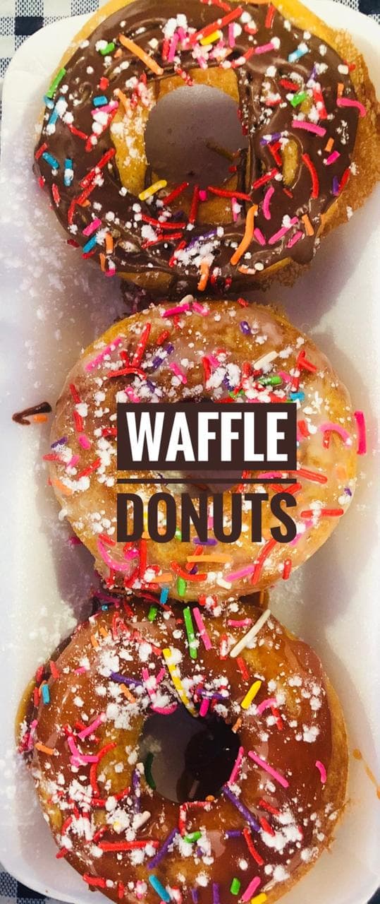 Wafle Donuts (3 pzas)