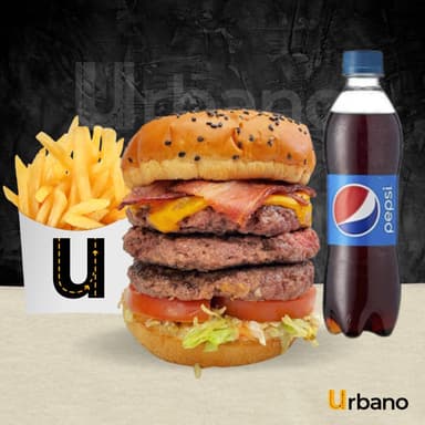 Combo Burger Especial Triple
