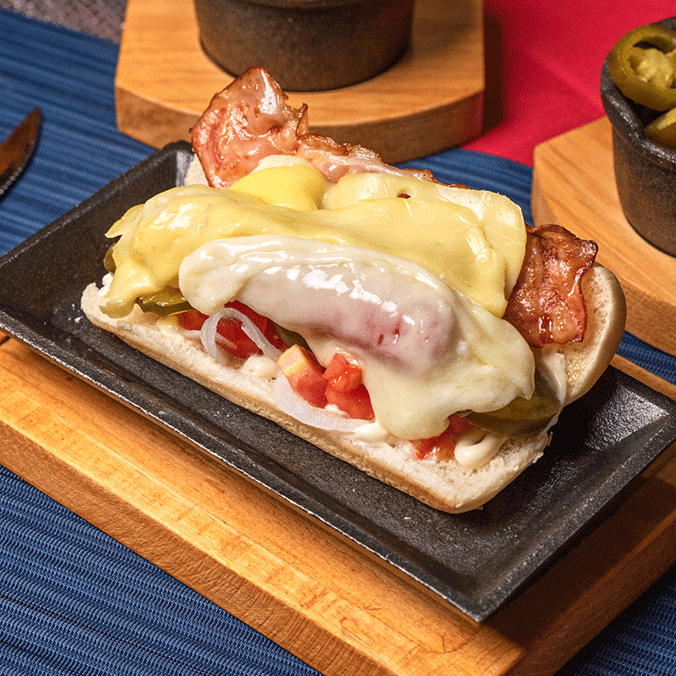 Hot Dog 2 Quesos