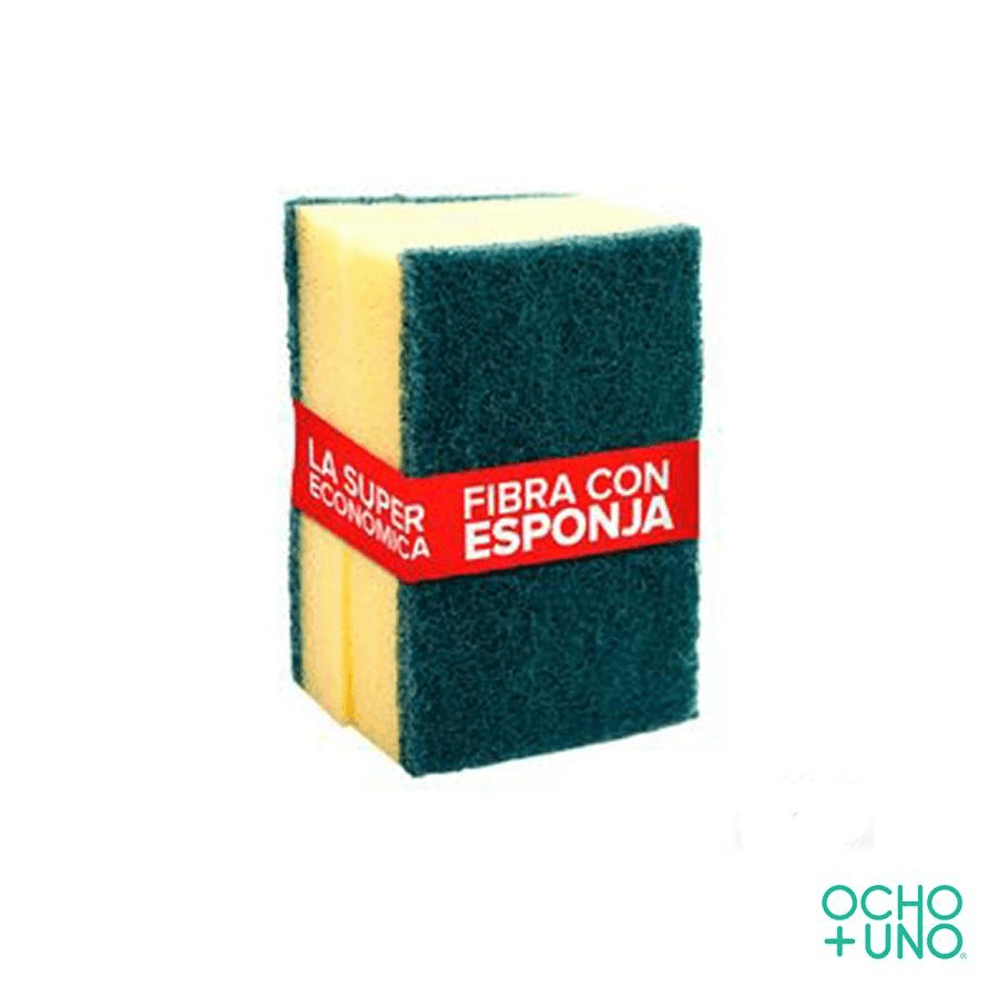 Fibra con esponja