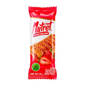BARRA NUTRET RELLENA FRESA 40 G