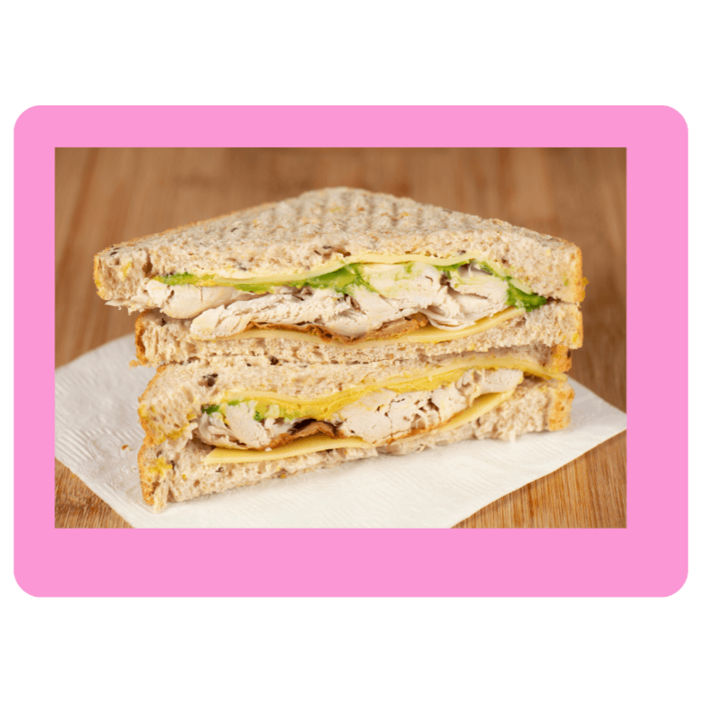 Sándwich A La Plancha De Pechuga de Pollo