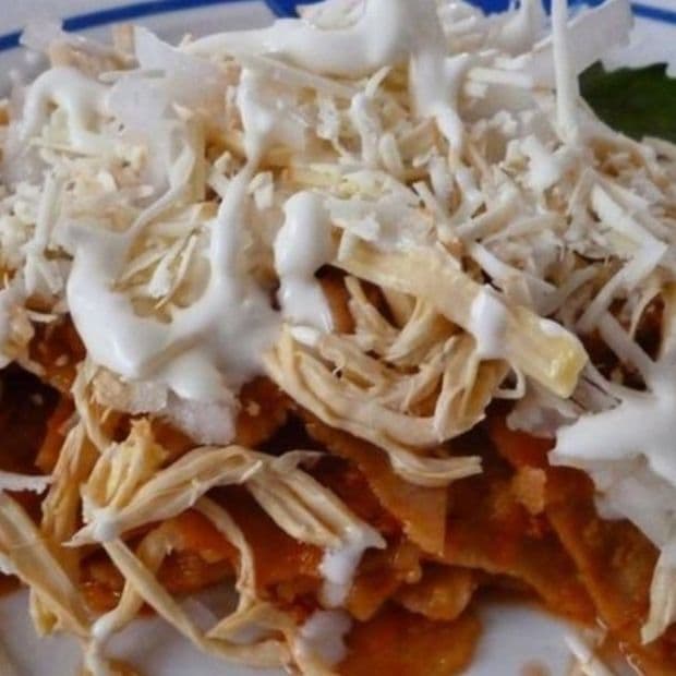 Enchiladas Rojas/pollo