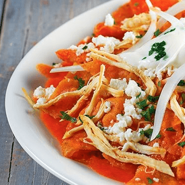 Chilaquiles Rojos