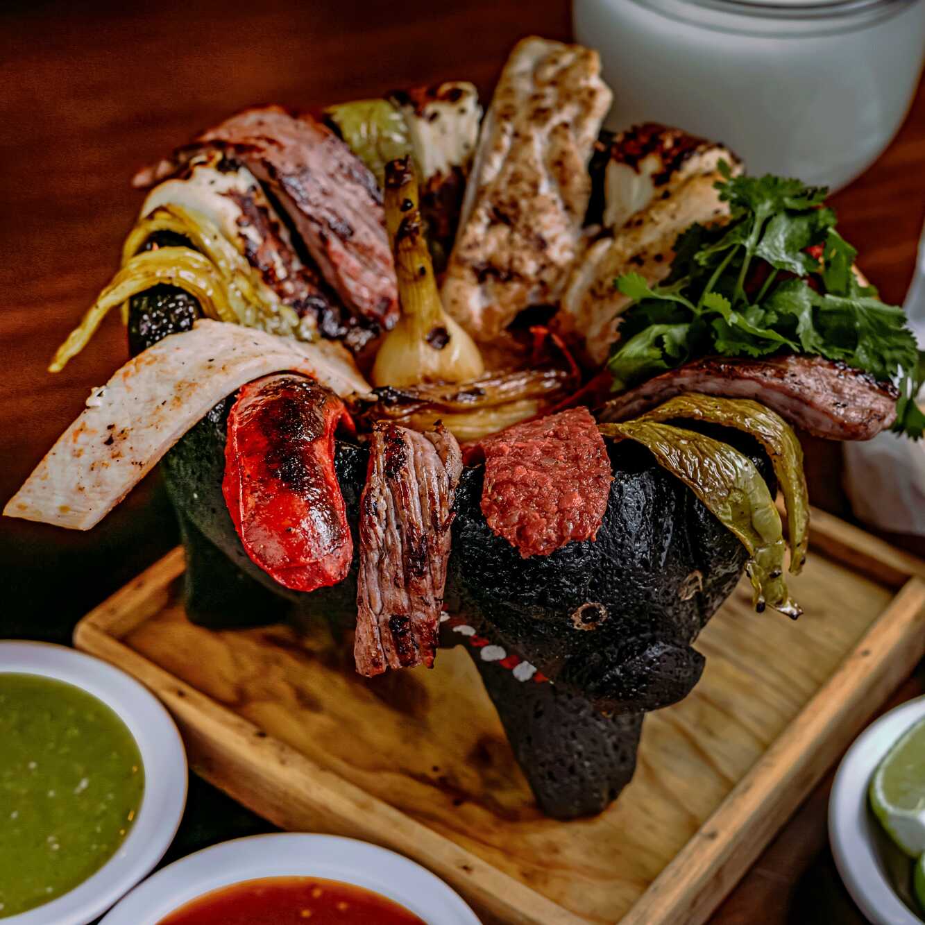 Paquete Molcajete Mixto + Agua Fresca (500Ml)