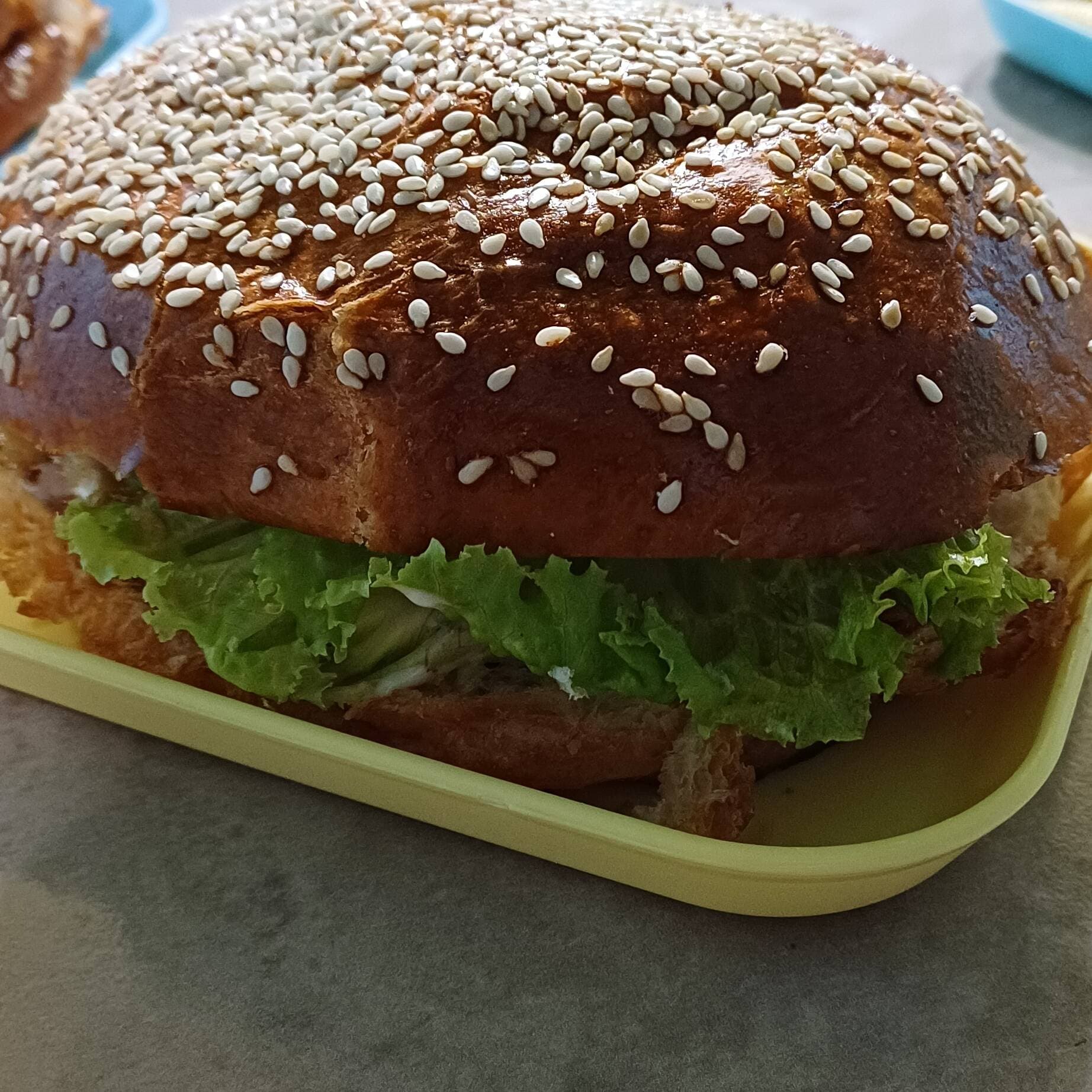 Hamburguesa de Tocino