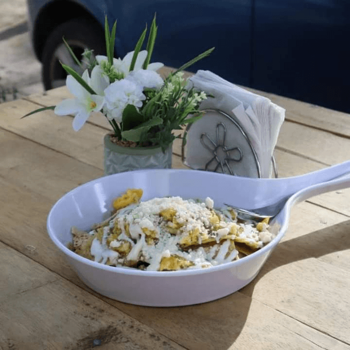 Chilaquiles con Pollo