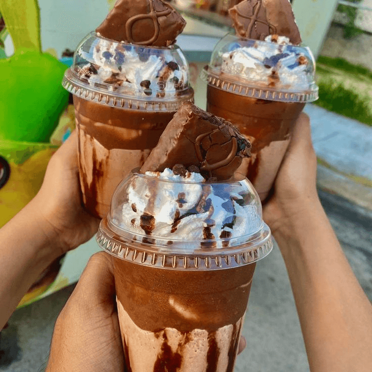 Malteada de Kinder Delice