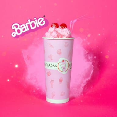 Combo 2 Malteadas Barbie 16 Onzas