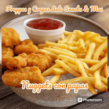 NUGGET CON PAPAS