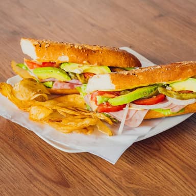 Baguette de Jamón y Queso Manchego