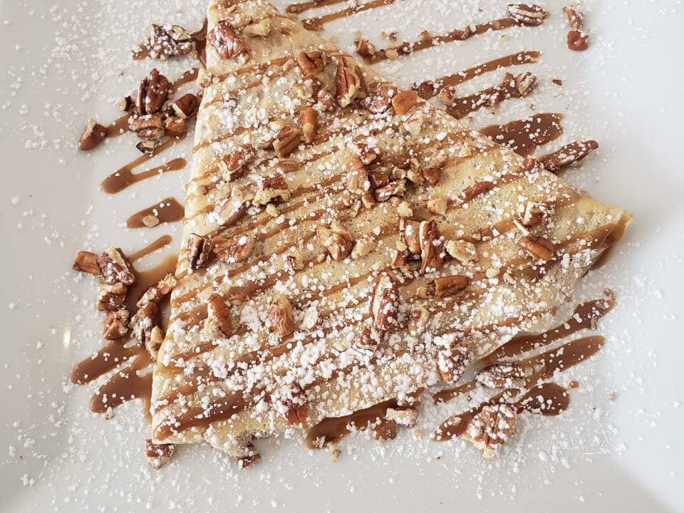 Crepa de Cajeta con Nuez