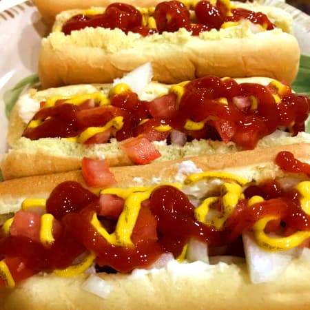 Orden de Hot Dogs Sencillos