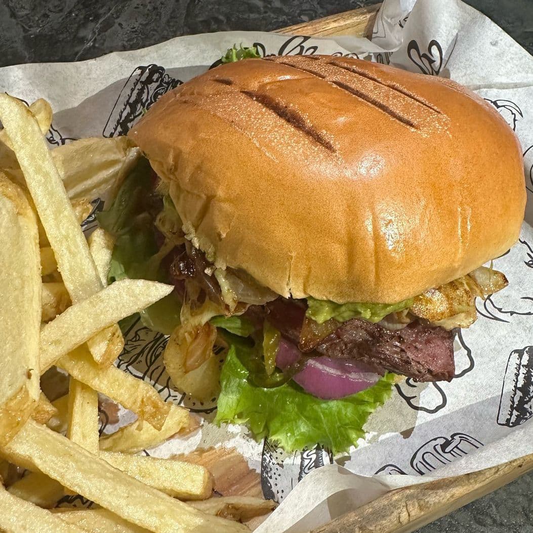 Hamburguesa Arrachera