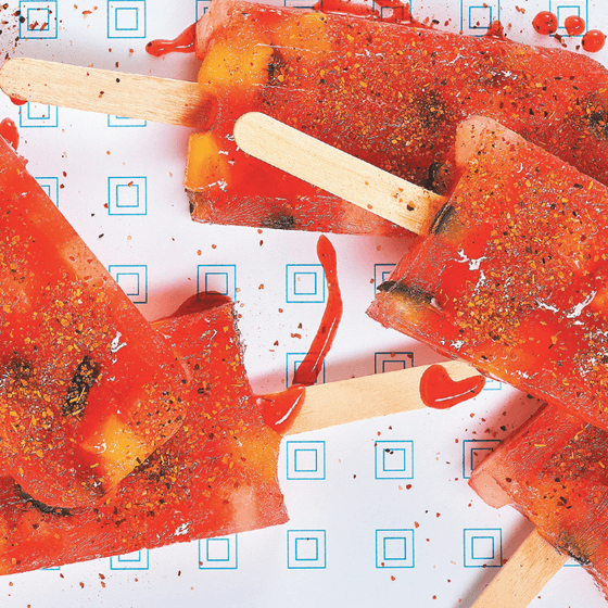 Paleta de Fruta Chamoy