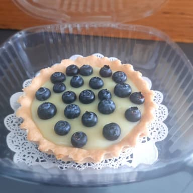 Tarta de Blueberry y Chocolate Blanco Ind 1 Pieza