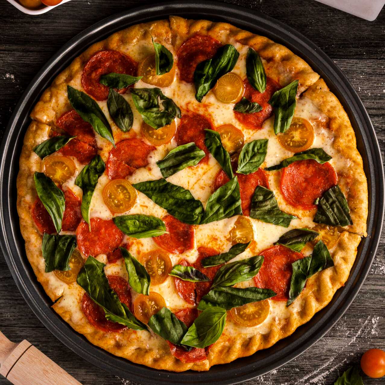 Pizza Carnelly Mediana 6 Porciones