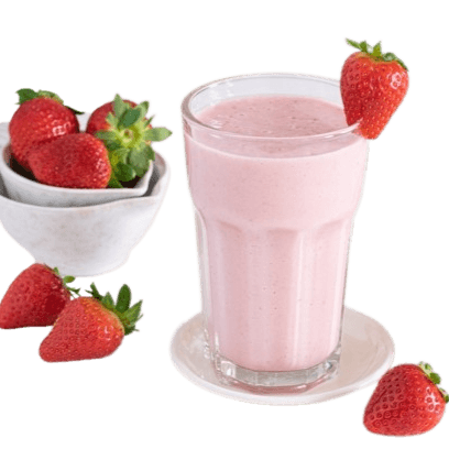 Jugo de Fresa + Leche