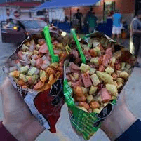 TOSTICEVICHE DE SALCHICHA